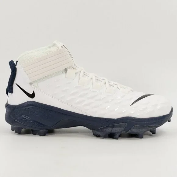 Nike Force Savage Pro 2 Shark \'White Navy Blue\' BV5448-102 Football size 15 Nike Force Savage Pro 2 Shark White Navy Football Cleats  main image 3